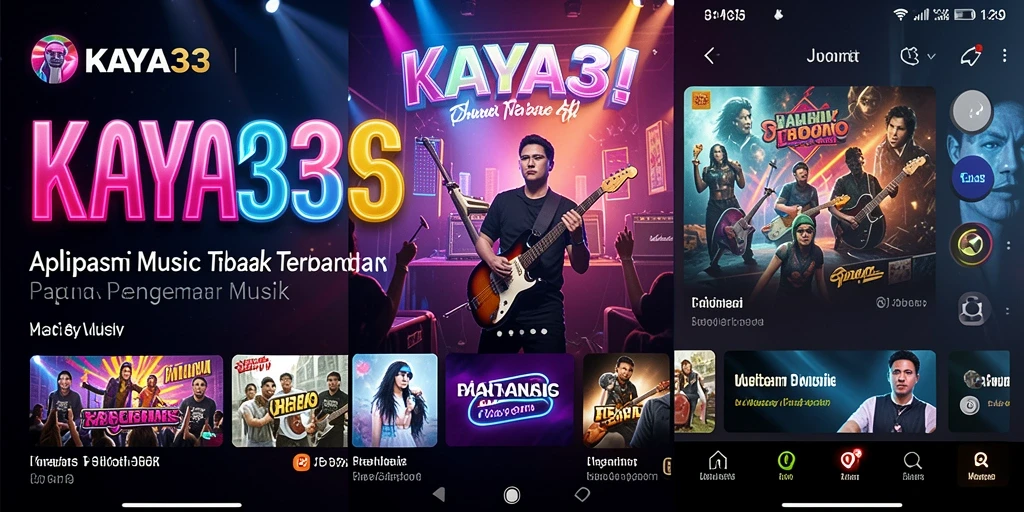 Tampilan permainan musik KAYA33 yang menarik dan interaktif.