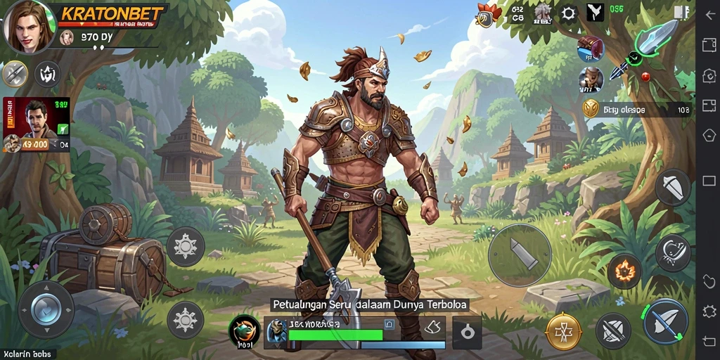 Tampilan menakjubkan dari gameplay <strong>KRATONBET</strong> yang penuh petualangan.