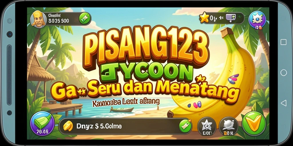 Screenshot PISANG123 menampilkan momen seru dalam pengelolaan bisnis Tycoon.