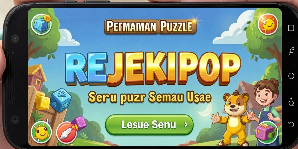 Tampilan gameplay REJEKIPOP yang memikat dan penuh tantangan.