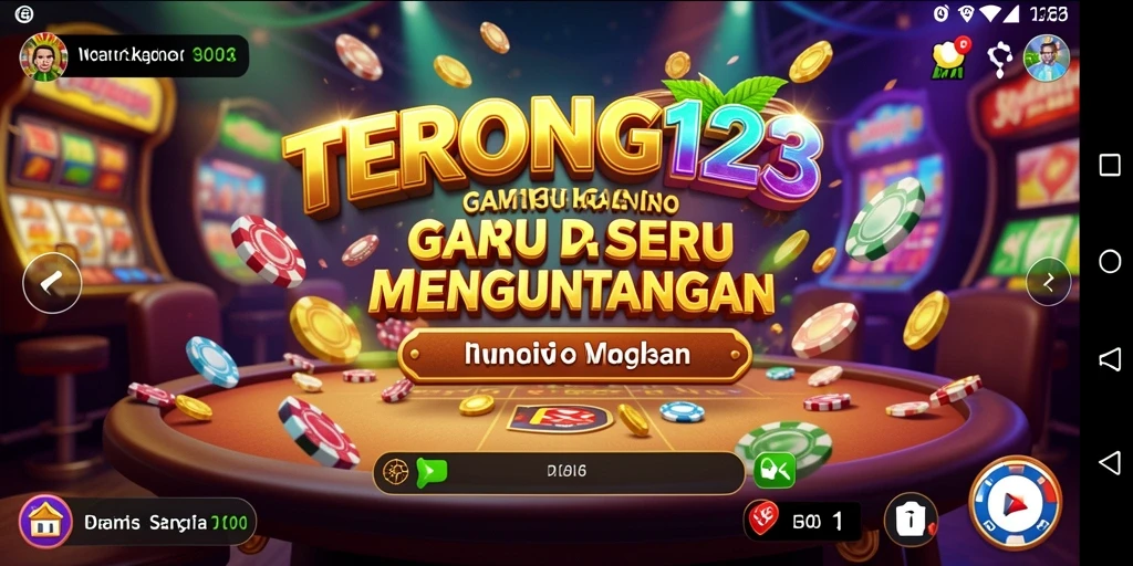 Screenshot gameplay Kasino TERONG123 yang mendebarkan dan penuh aksi.