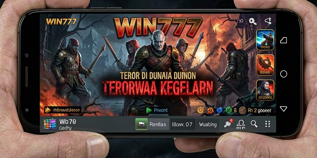 Tangkapan layar dari gameplay WIN777 yang menunjukkan suasana menakutkan.